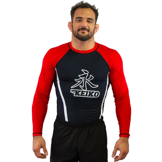 Speed Rash Guard L/S - Red