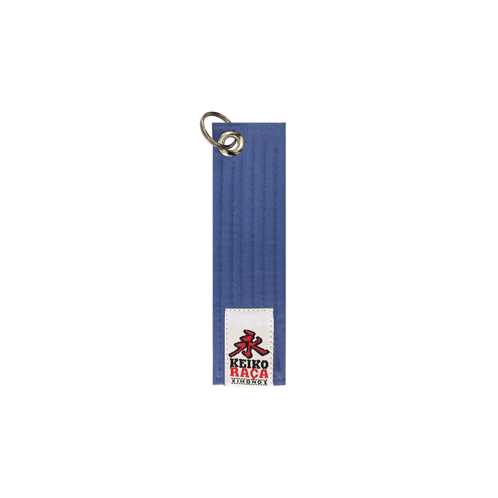 Blue Belt Keychain