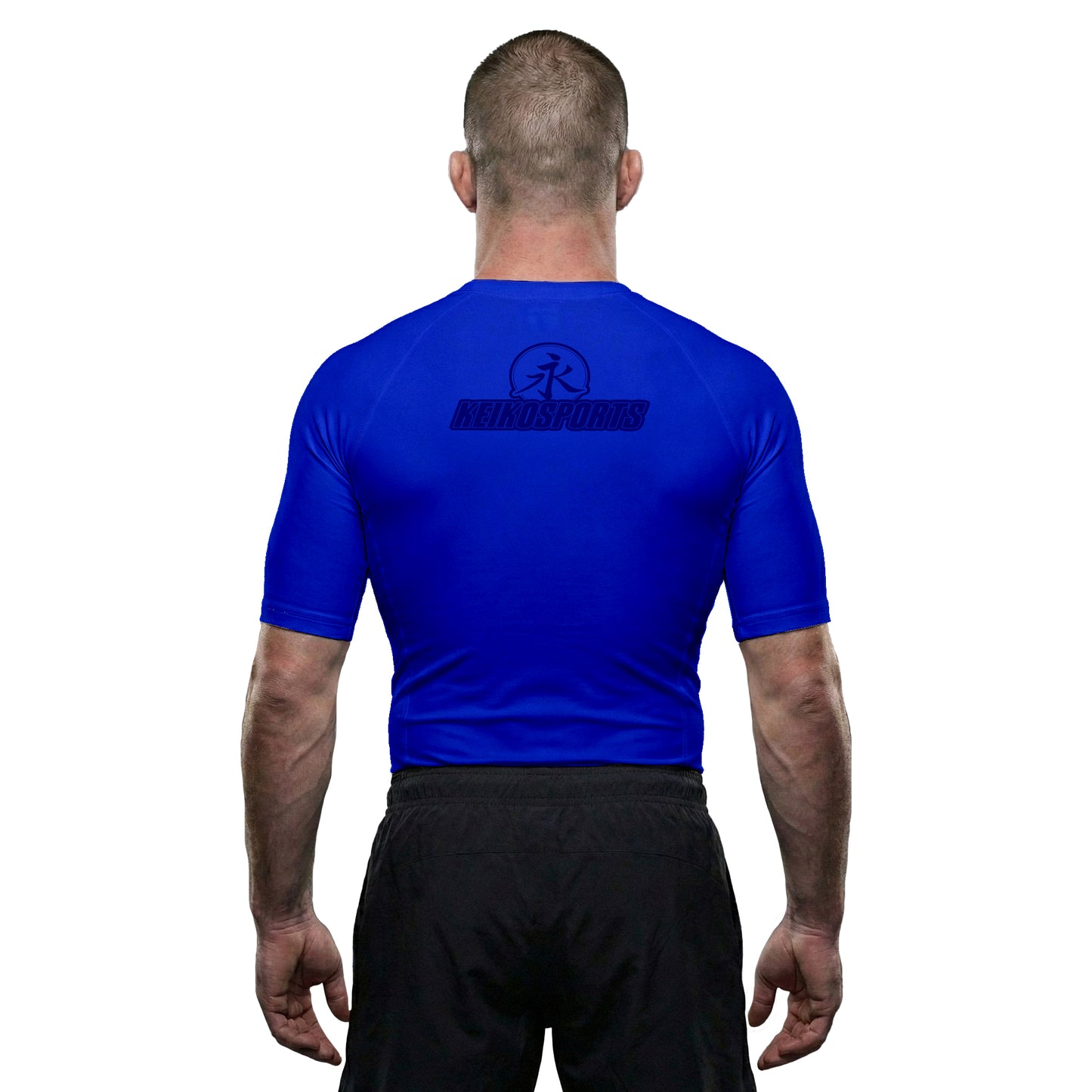 Rank Rash Guard S/S - Blue