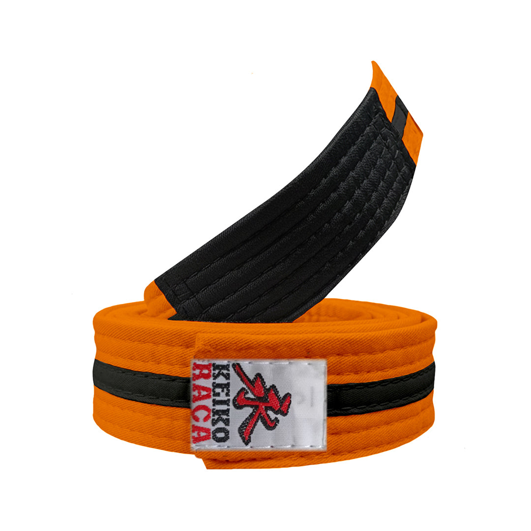 BJJ Belt - Orange/Black