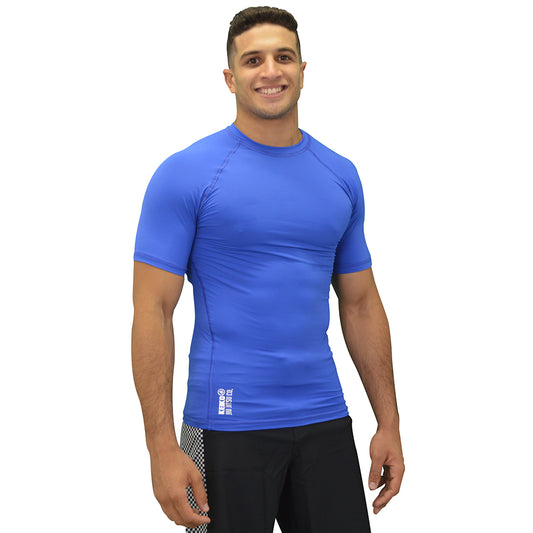 Skin Rashguard S/S - Blue