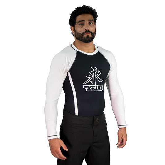 Speed Rash Guard L/S - White