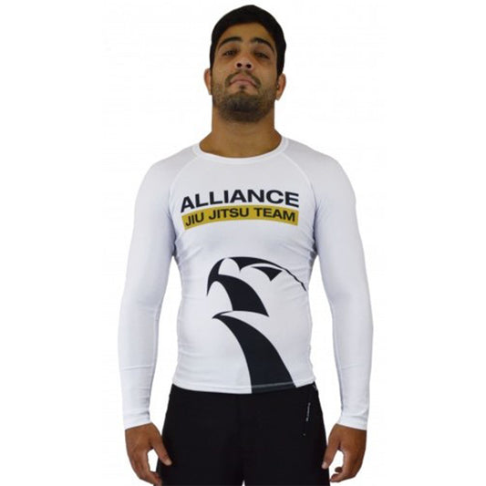 Alliance Rash Guard L/S - White