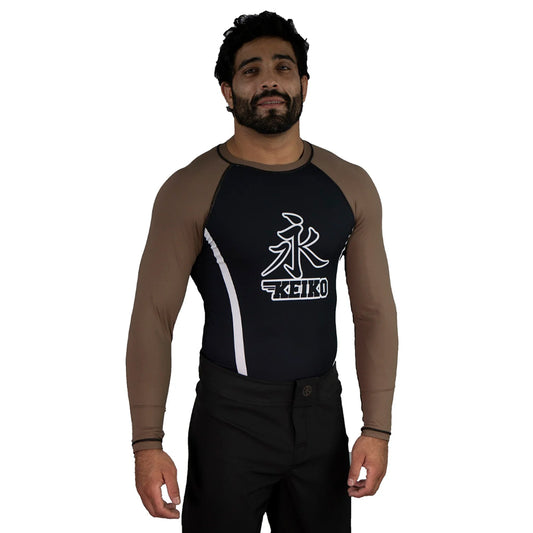 Speed Rash Guard L/S - Brown