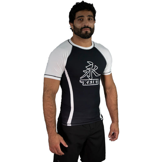 Speed Rash Guard S/S - White