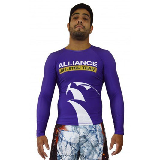 Alliance Rash Guard L/S - Purple