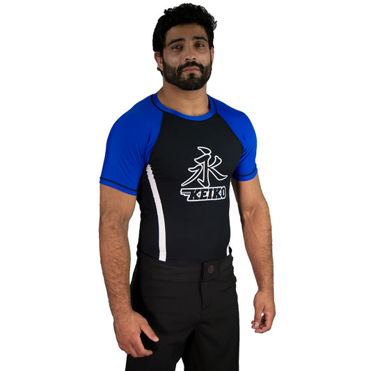 Speed Rash Guard S/S - Blue