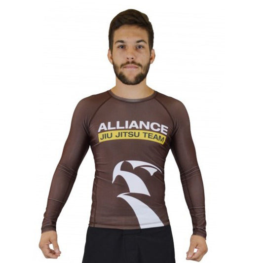 Alliance Rash Guard L/S - Brown