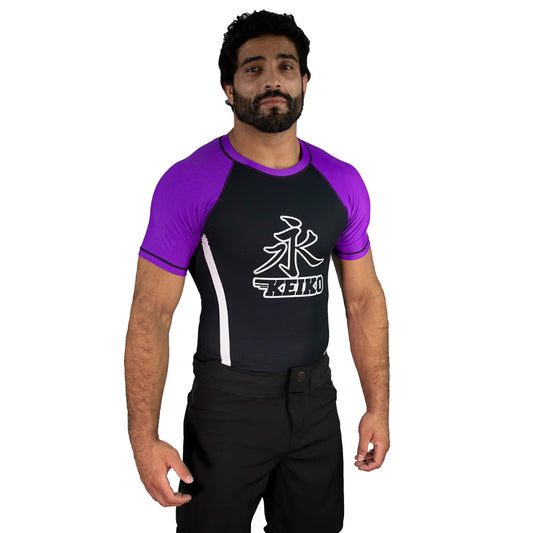 Speed Rash Guard S/S - Purple