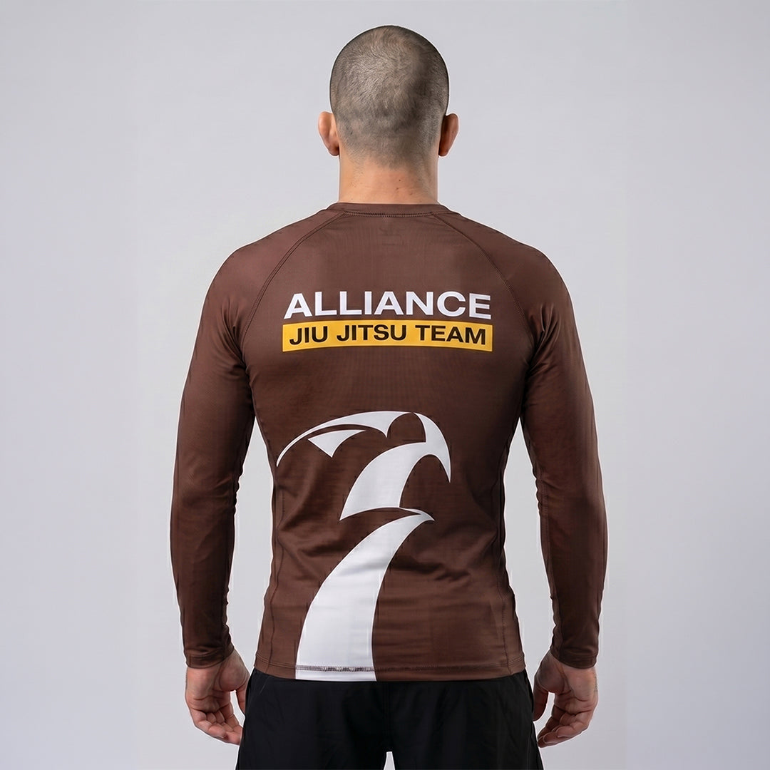Alliance Rash Guard L/S - Brown