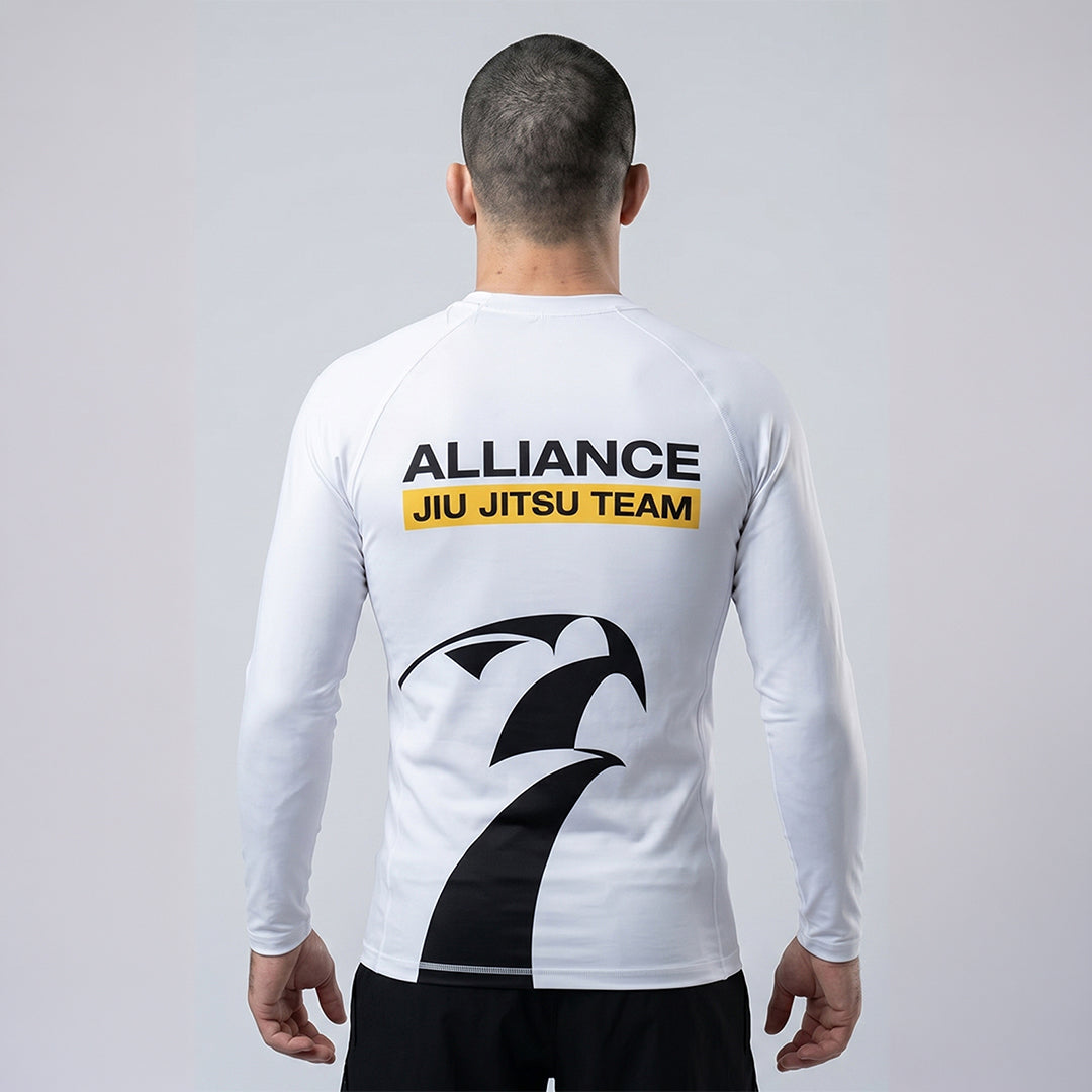 Alliance Rash Guard L/S - White