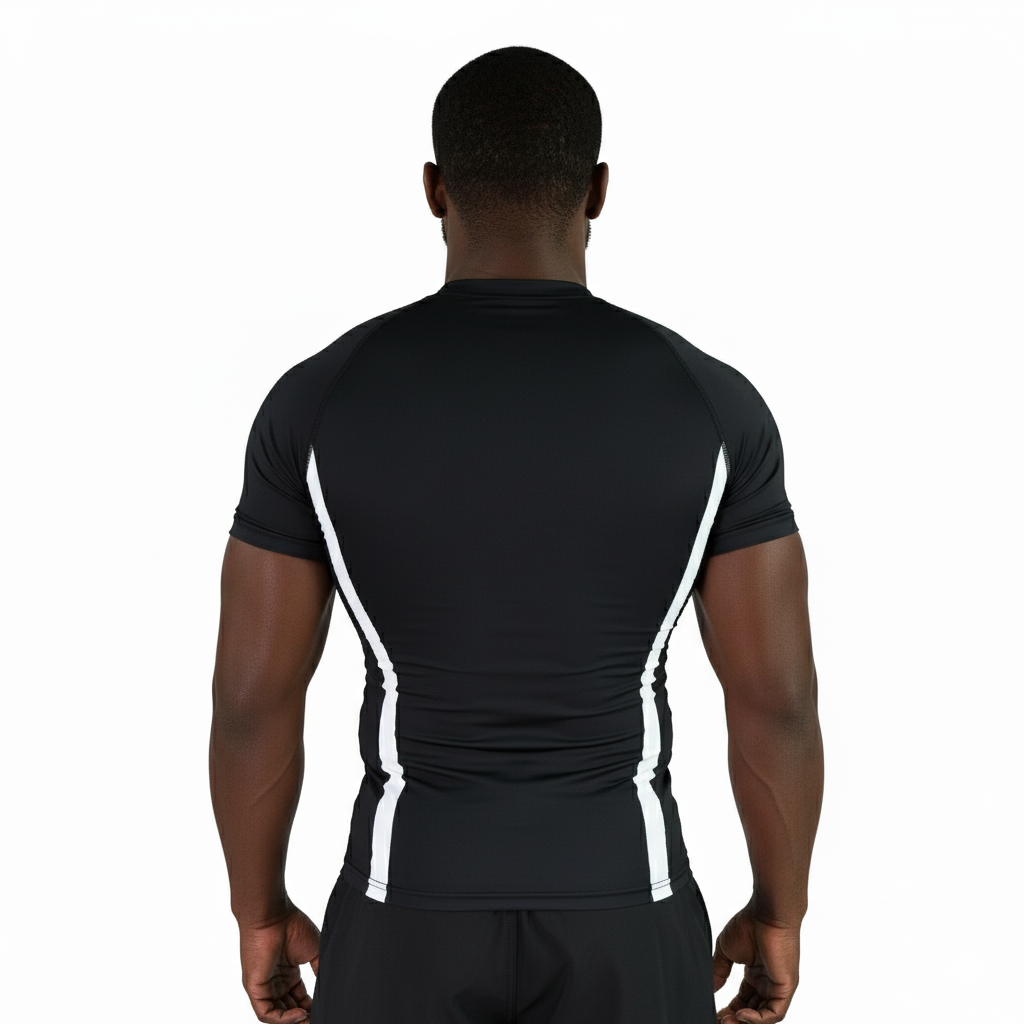 Speed Rash Guard S/S - Black