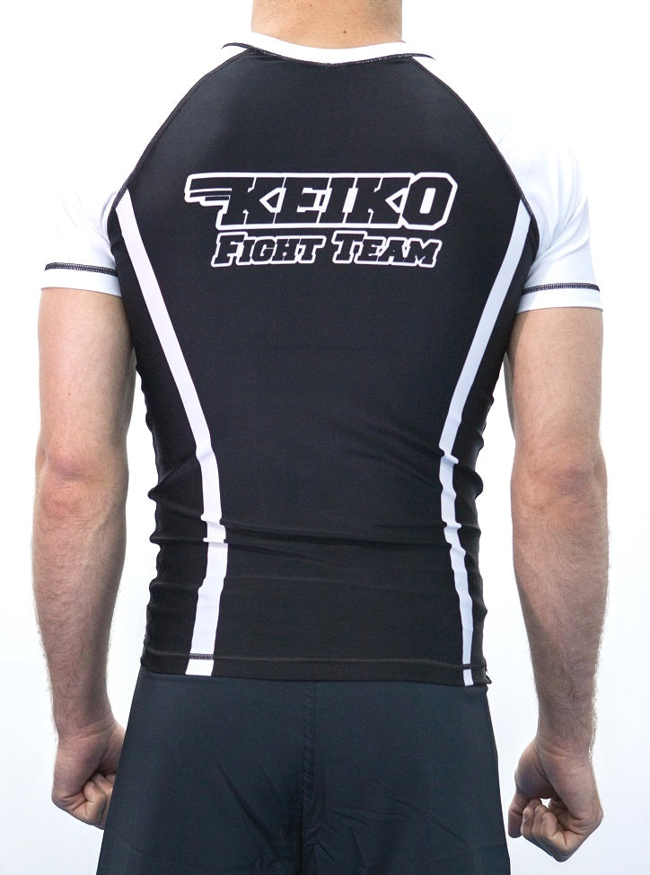 Speed Rash Guard S/S - White