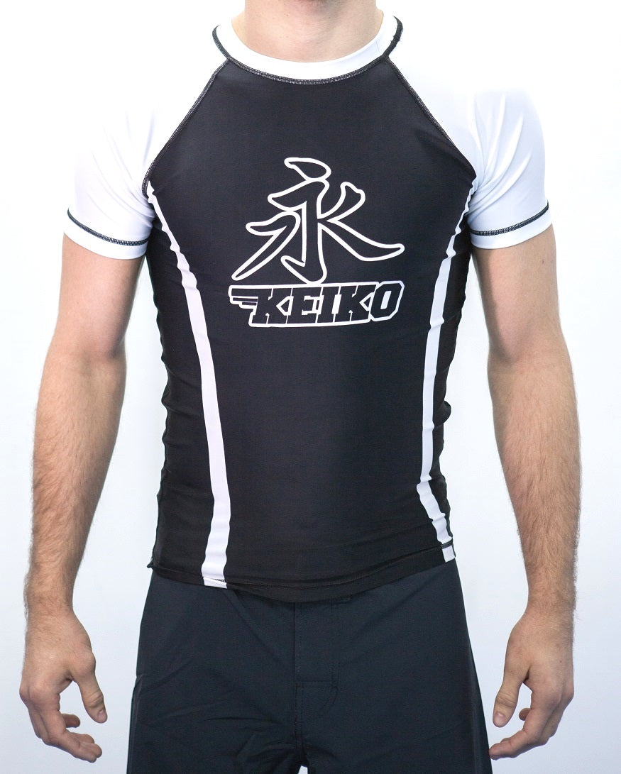 Speed Rash Guard S/S - White
