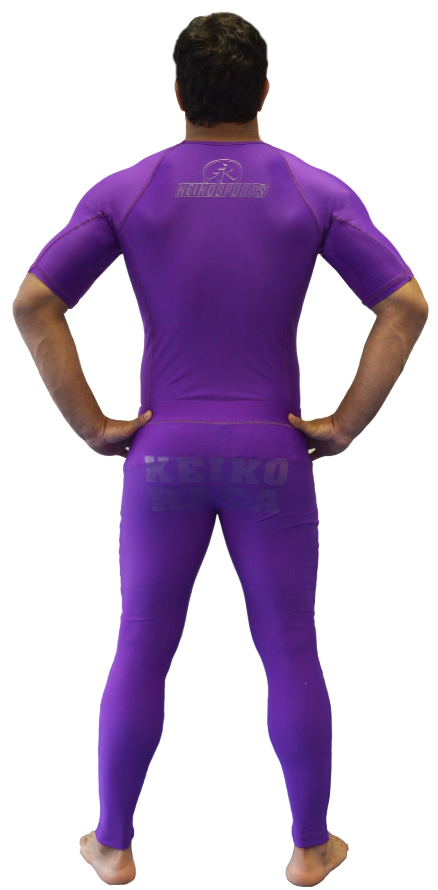 Rank Rash Guard S/S - Purple