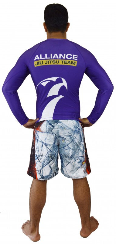 Alliance Rash Guard L/S - Purple