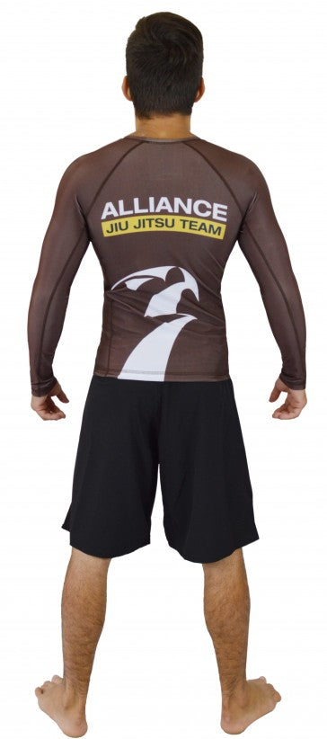 Alliance Rash Guard L/S - Brown