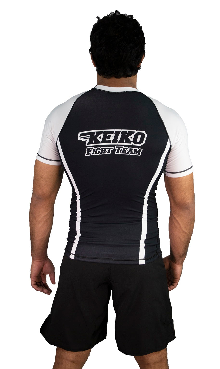 Speed Rash Guard S/S - White