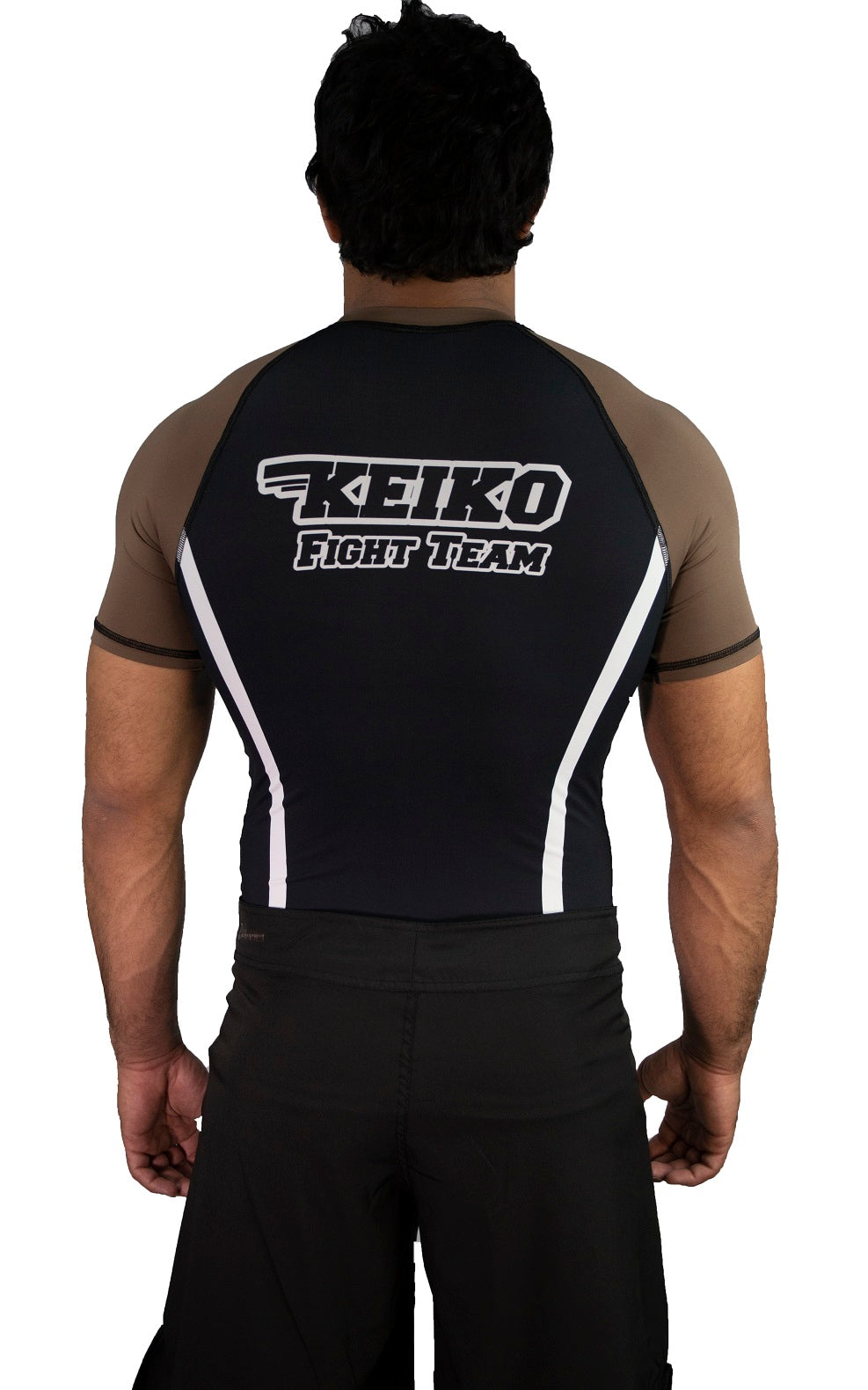 Speed Rash Guard S/S - Brown
