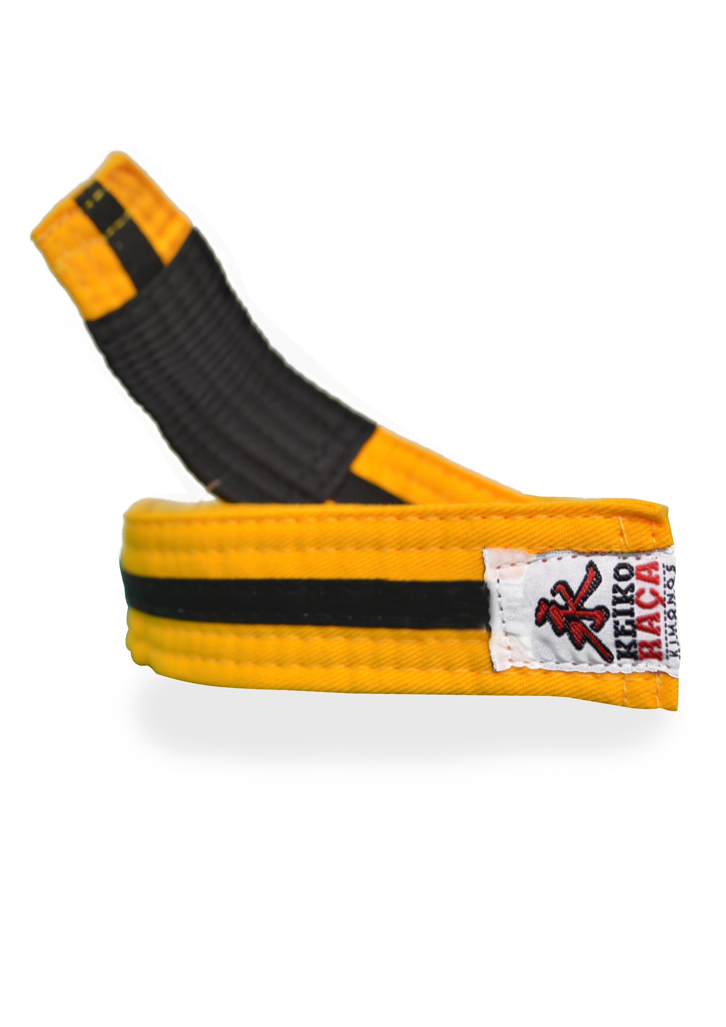 BJJ Belt - Yellow/Black