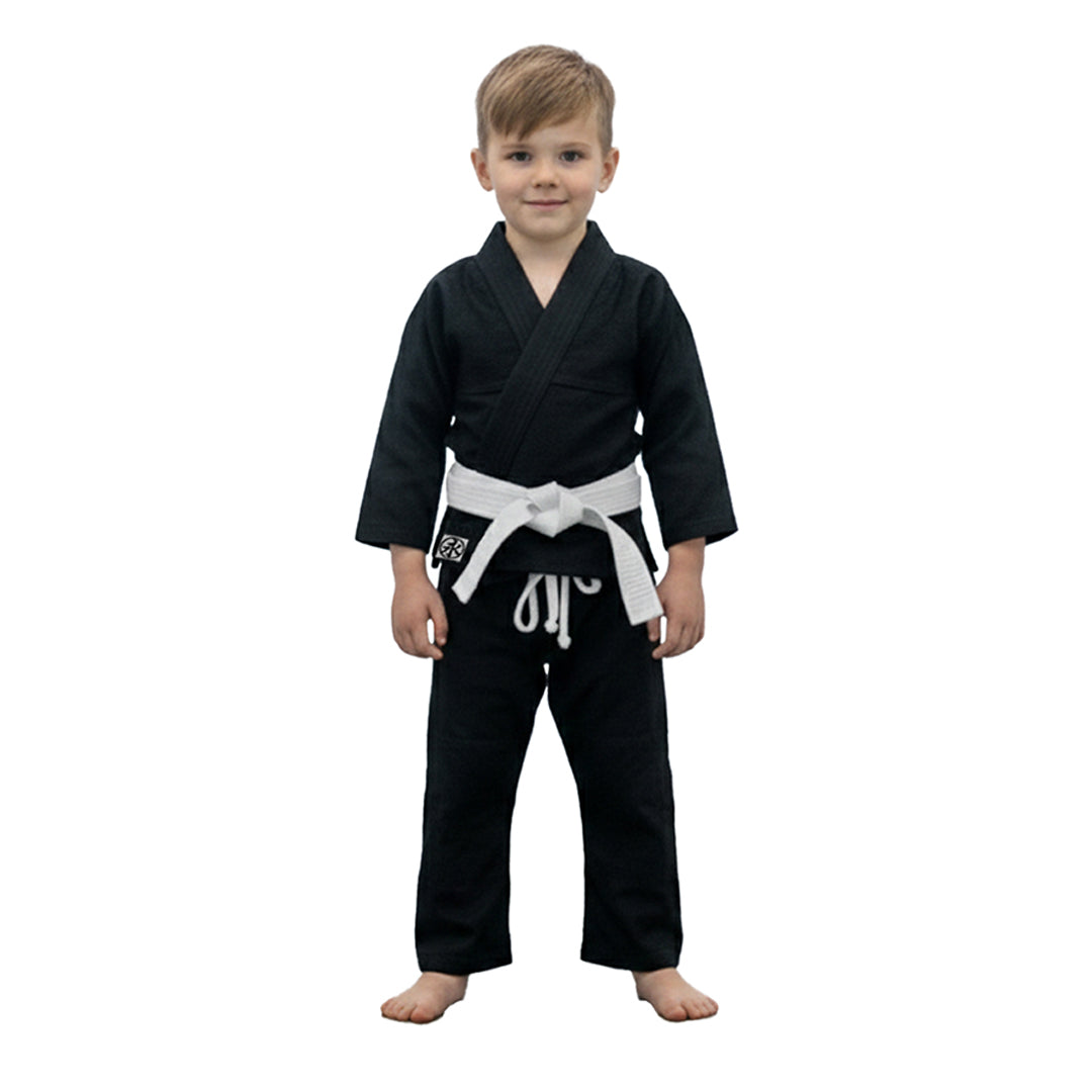 First Kids BJJ Gi - Black