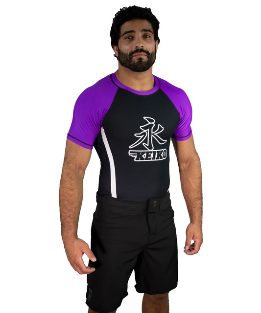 Speed Rash Guard S/S - Purple