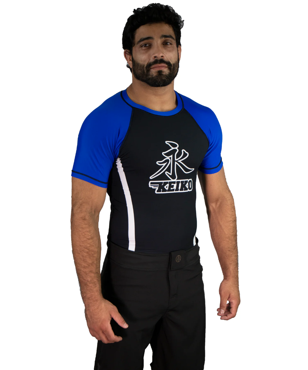 Speed Rash Guard S/S - Blue