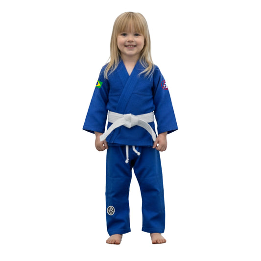Light Weave Kids BJJ Gi - Blue