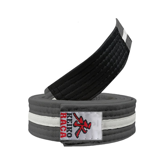 BJJ Belt - Gray/White