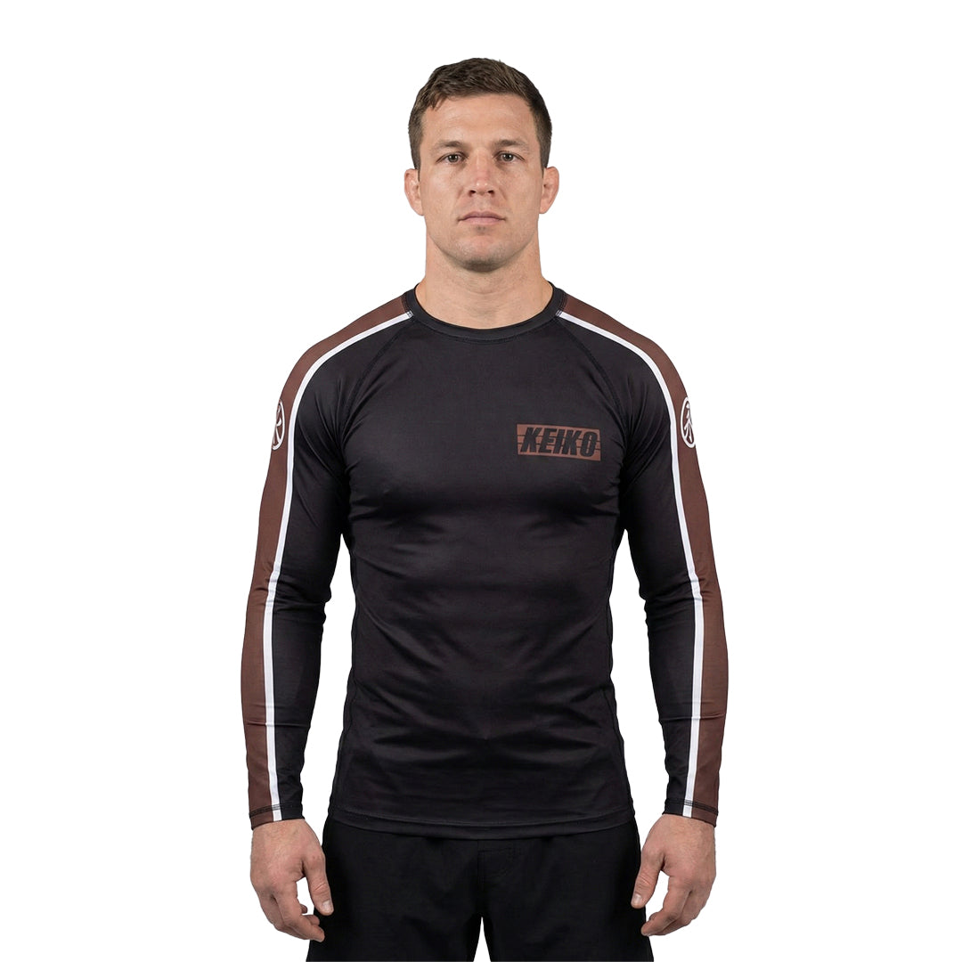 Move Rash Guard L/S - Brown