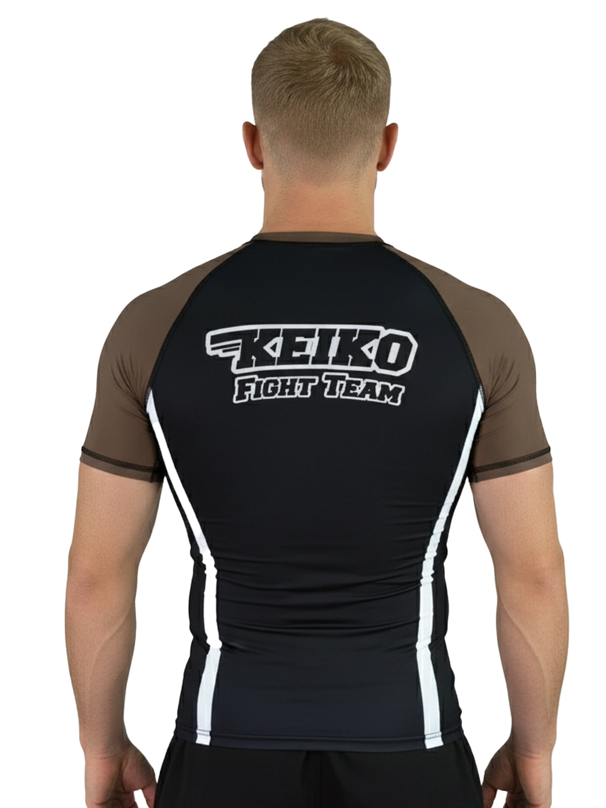 Speed Rash Guard S/S - Brown