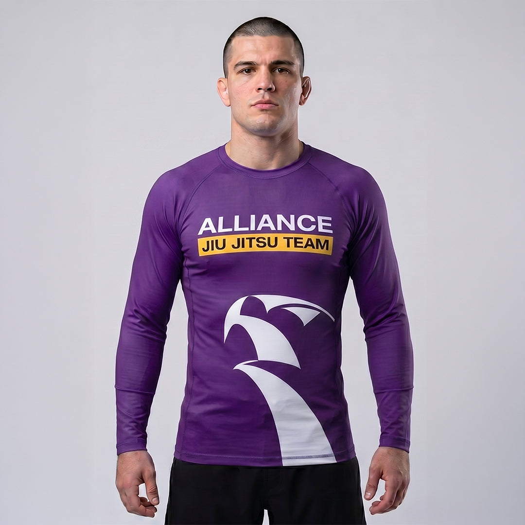 Alliance Rash Guard L/S - Purple