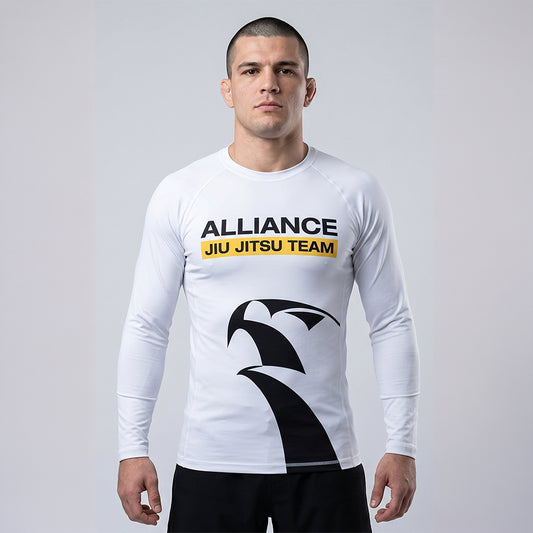 Alliance Rash Guard L/S - White