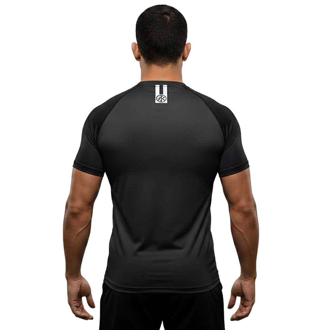 Road Rash Guard S/S - Black