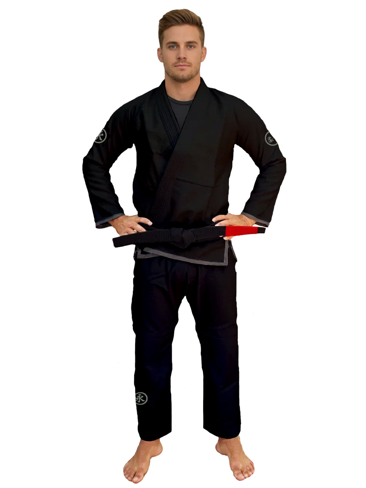 Slim Fit Gi (Kimono) - Black