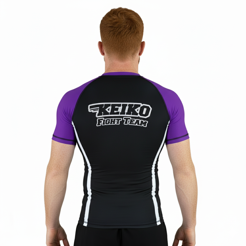 Speed Rash Guard S/S - Purple