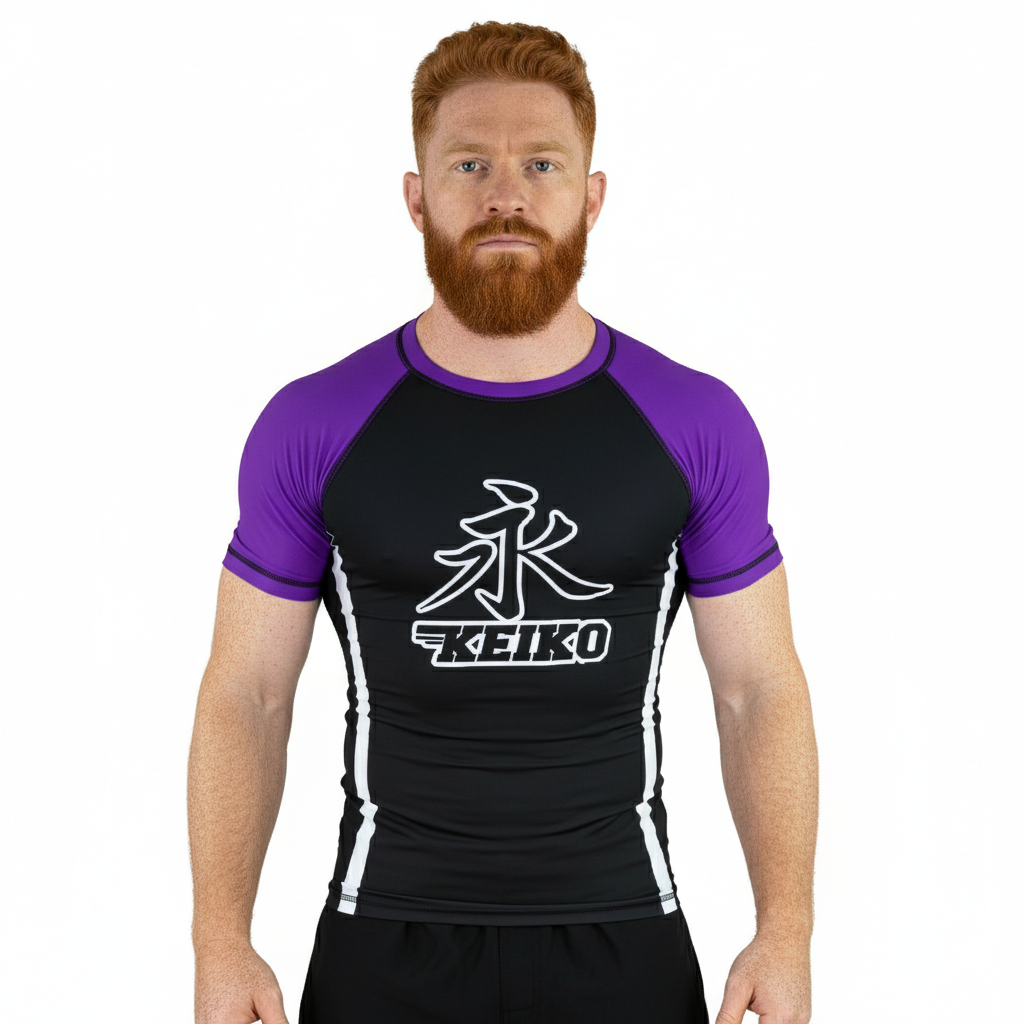Speed Rash Guard S/S - Purple