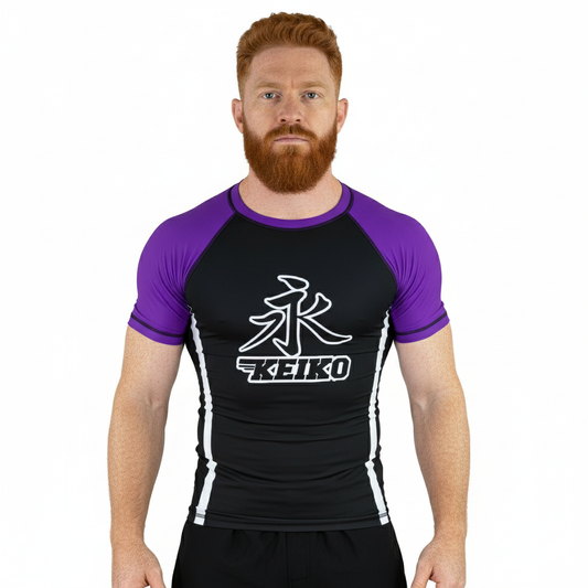 Speed Rash Guard S/S - Purple