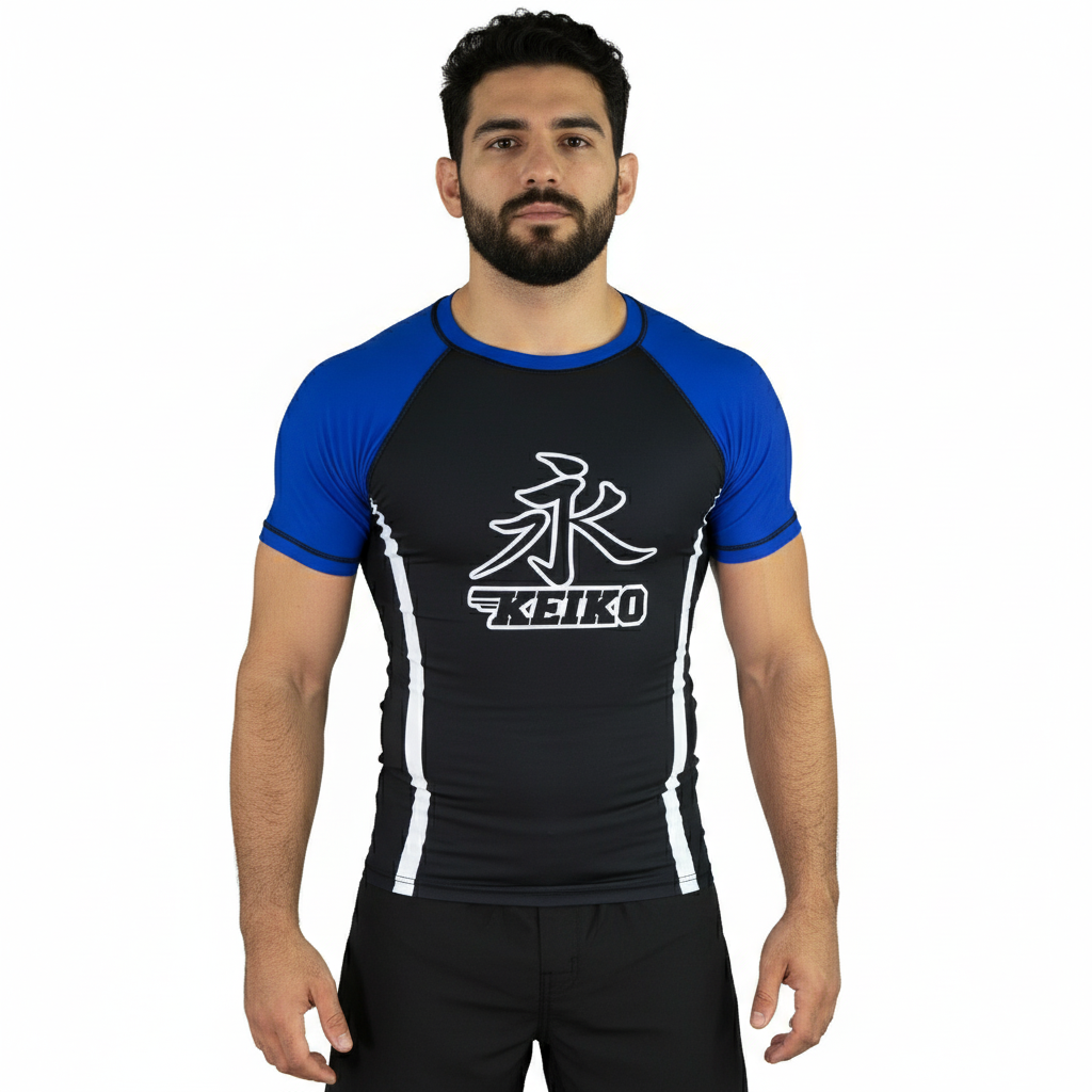 Speed Rash Guard S/S - Blue
