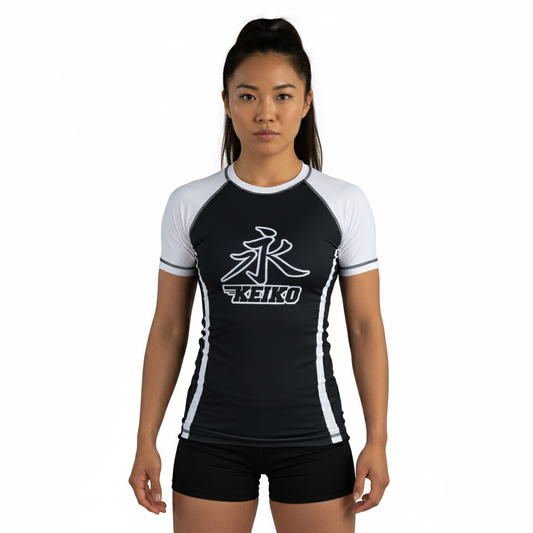 Speed Rash Guard S/S - White