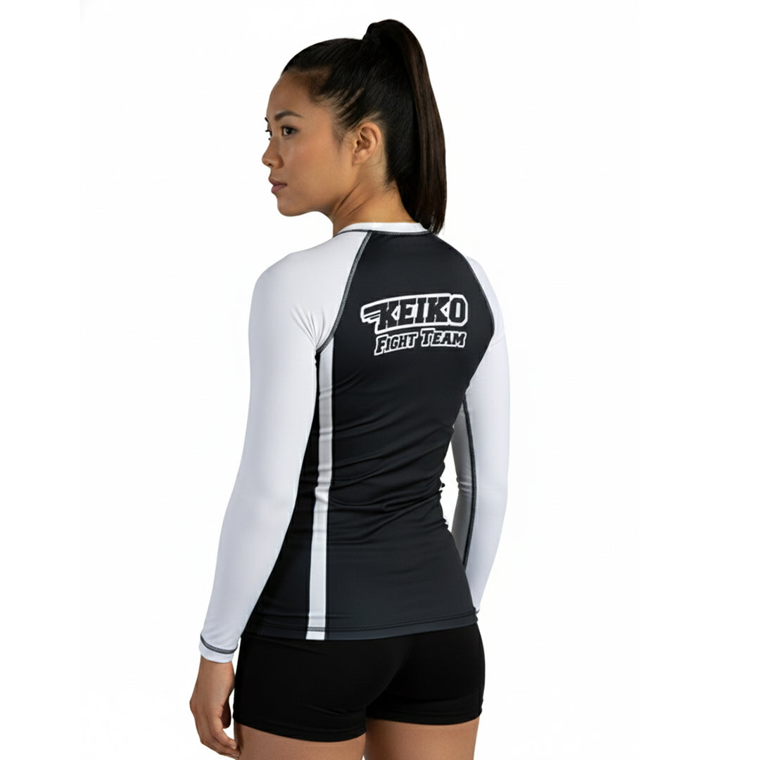Speed Rash Guard L/S - White