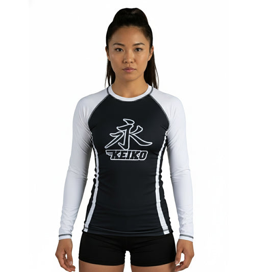Speed Rash Guard L/S - White