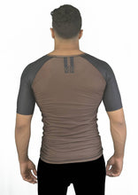 Road Rash Guard S/S - Brown