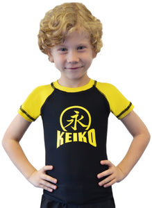 NEW Kids Comp Team Rash Guard - Yellow
