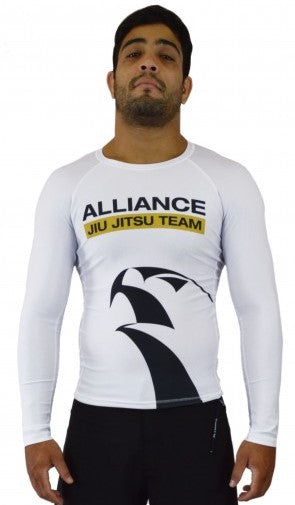 Alliance Rash Guard L/S - White