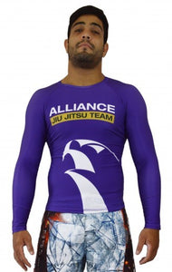 Alliance Rash Guard L/S - Purple