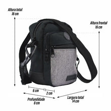 Shoulder Bag - Rip Stop Gray