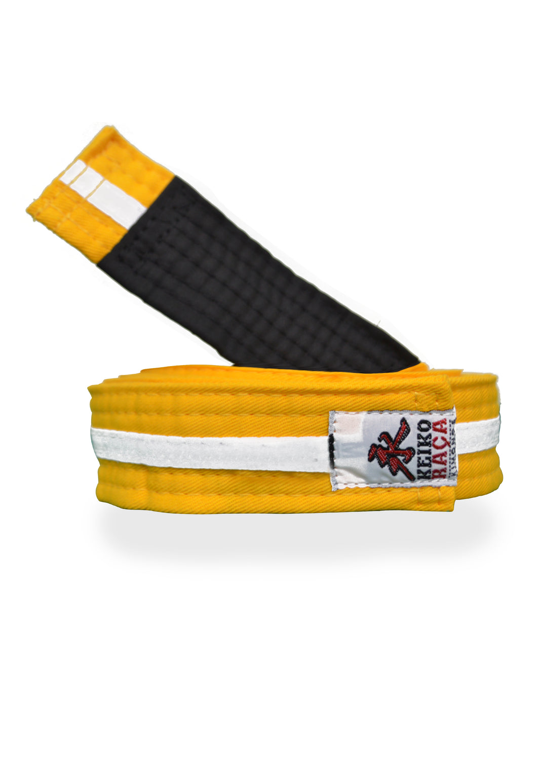 BJJ Belt - Yellow/White