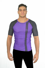 Road Rash Guard S/S - Purple