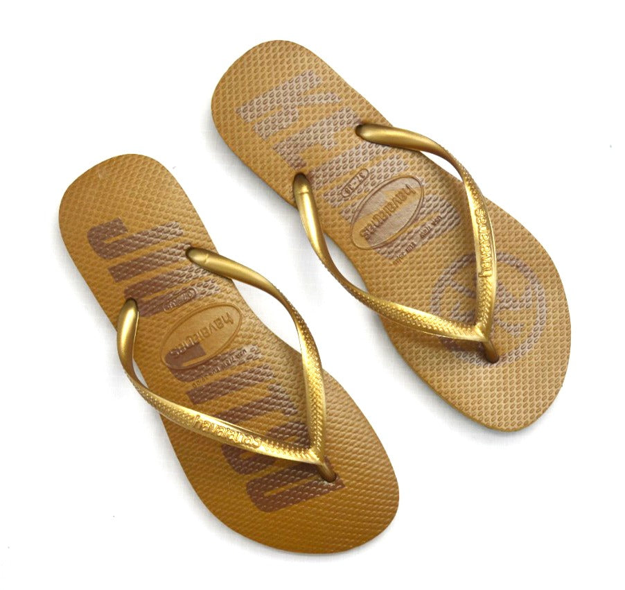 Jiu Jitsu Flip Flops - Brown